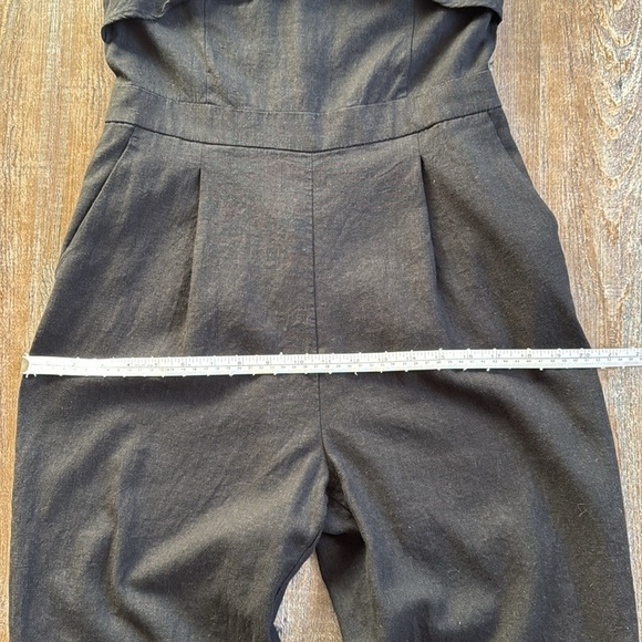 Dynamite | Linen Blend Strapless Jumpsuit - Picture 9 of 10